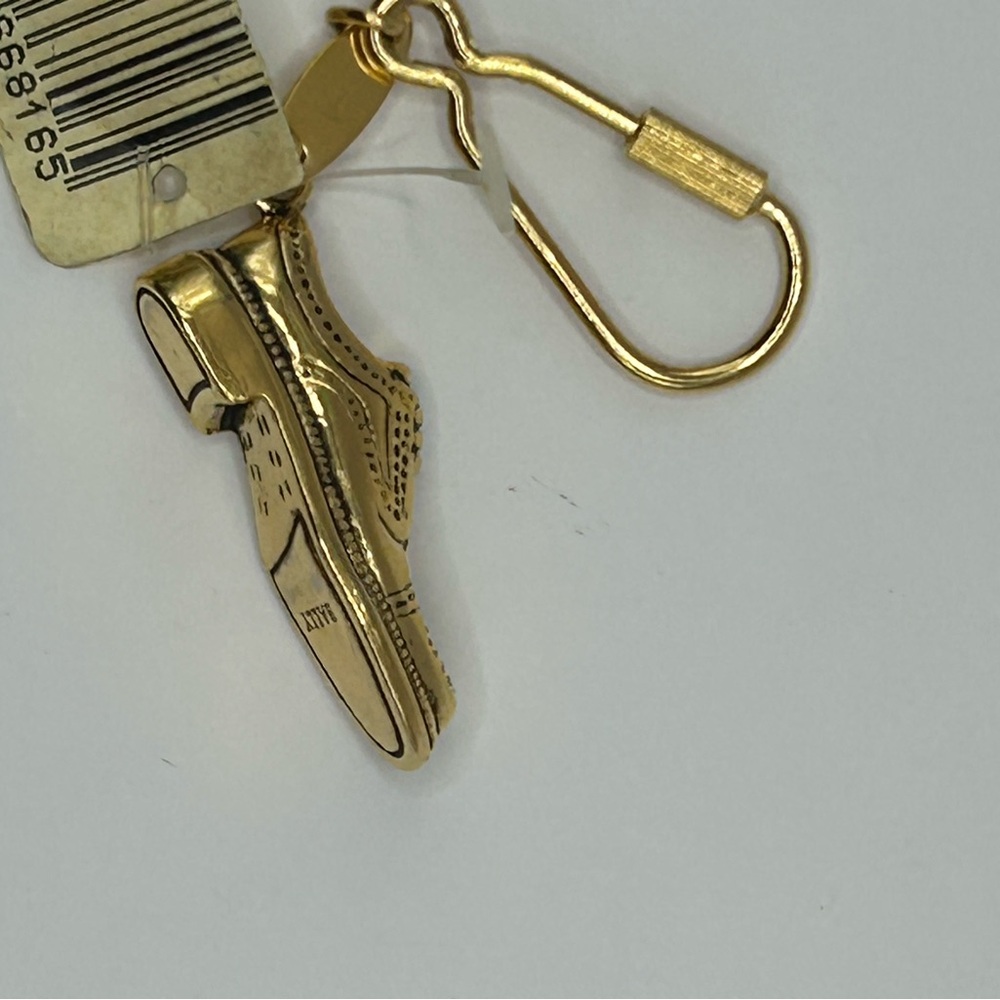 Bally Gold Keychain Set with Red Accents - Picture 9 of 12